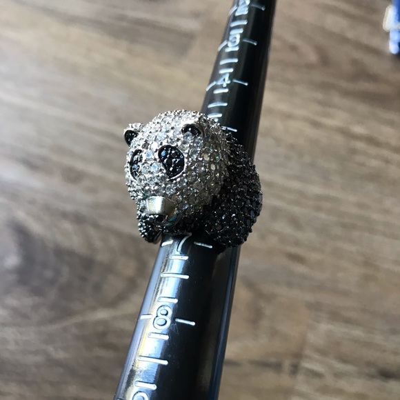 CZ Panda Ring - Picture 8 of 10